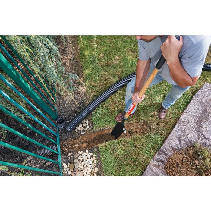 16 in Wood Handle Drain Spade